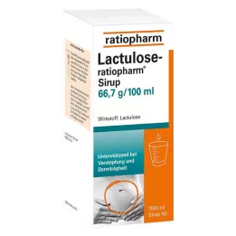 LACTULOSE-sciroppo ratiopharm, 1000 ml