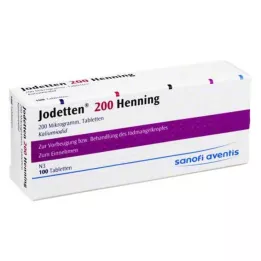 JODETTEN 200 compresse Henning, 100 pz