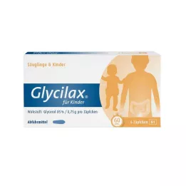 GLYCILAX Supposte per bambini, 6 pz