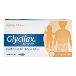 GLYCILAX Supposte per bambini, 12 pz