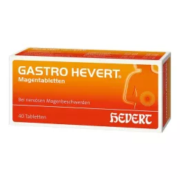 GASTRO-HEVERT Compresse per lo stomaco, 40 pz