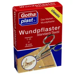 GOTHAPLAST Supporto per medicazione 6 cm x 1 m tagliato, 1 pezzo