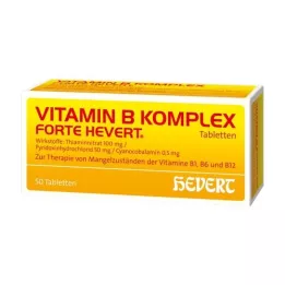 VITAMIN B KOMPLEX Forte Hevert compresse, 50 pz