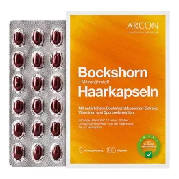 BOCKSHORN+Micronutrient Hair Capsules Tisane plus, 180 pz