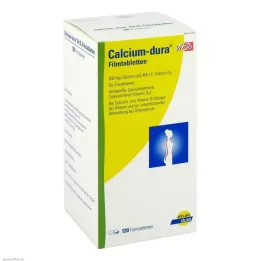 CALCIUM DURA Compresse rivestite con film di vitamina D3, 120 pz