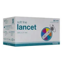 Lancette Klinion Soft fine colore 30 G, 210 pz