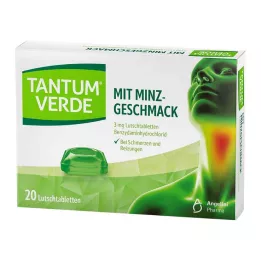 TANTUM VERDE Pastiglie da 3 mg al gusto di menta, 20 pz