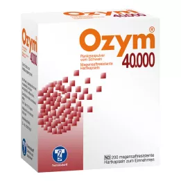 OZYM 40.000 capsule rigide gastroresistenti, 200 pz