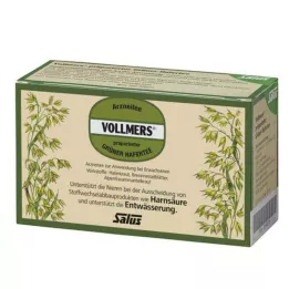 VOLLMERS bustine filtro per tè verde allavena preparate, 15 pz