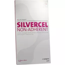 SILVERCEL Compresse non aderenti 10x20 cm, 5 pz