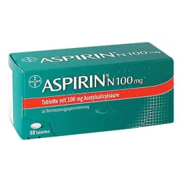 ASPIRIN N 100 mg compresse, 98 pz