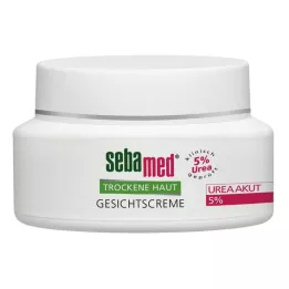 SEBAMED Crema Viso Acuta Urea 5% Pelle Secca, 50 ml