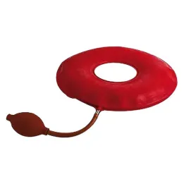 Set cuscino daria diametro 40 cm con pompa in gomma, 1 pezzo