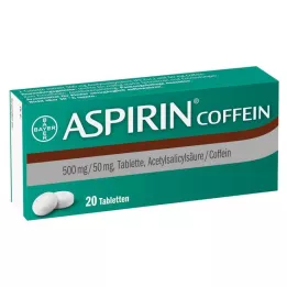 ASPIRIN compresse di caffeina, 20 pz