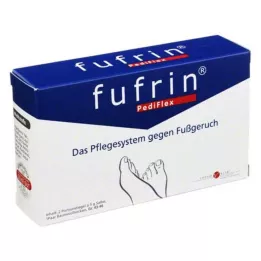 FUFRIN Calzino + unguento sistema di cura PediFlex taglia 43-46, 2X5 g