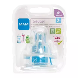 MAM SUCKER 2 - Per Bottiglie per bambini, 2 pz