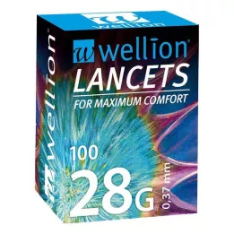 WELLION Lancette 28 G, 100 pz