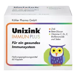 UNIZINK Immun Plus capsule, 1X60 pz