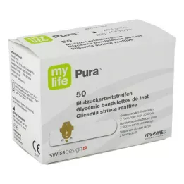 MYLIFE Strisce reattive per la glicemia Pura, 50 pz