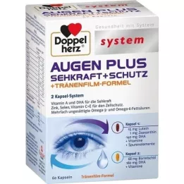 DOPPELHERZ Eyes Plus Eyeyight+Protection System Kaps., 60 pz