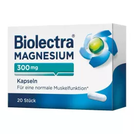 BIOLECTRA Magnesio 300 mg capsule, 20 pz