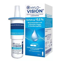 HYLO-VISION SafeDrop 0,1% collirio, 10 ml