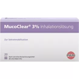 MUCOCLEAR Soluzione per inalazione di NaCl 3%, 20x4 ml