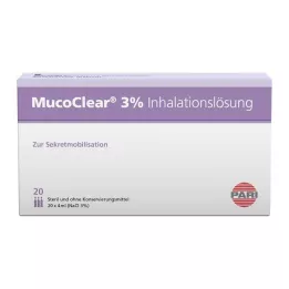 MUCOCLEAR Soluzione per inalazione di NaCl al 3%, 20X4 ml