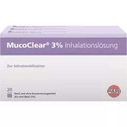 MUCOCLEAR Soluzione per inalazione di NaCl 3%, 60x4 ml