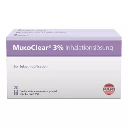 MUCOCLEAR Soluzione per inalazione di NaCl al 3%, 60X4 ml