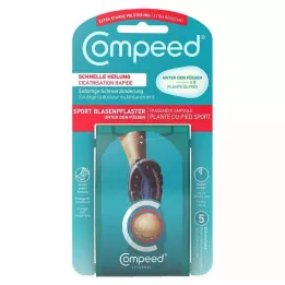 COMPEED Cerotto per vesciche sotto i piedi, 5 pz