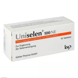 UNISELEN 100 NE compresse, 1X50 pz