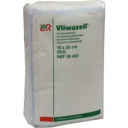 VLIWAZELL Compresse assorbenti non sterili 15x25 cm, 25 pz