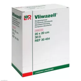 VLIWAZELL Compresse assorbenti sterili 20x20 cm, 30 pz