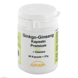 GINKGO+GINSENG Capsule Premium, 60 pz