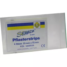SENADA Strisce di gesso 25x72 mm, 4 pezzi