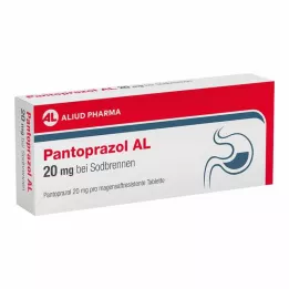 PANTOPRAZOL AL 20 mg in compresse res. acido gastrico Sodbr., 7 pz