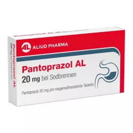 PANTOPRAZOL AL 20 mg in compresse res. acido gastrico Sodbr., 14 pz
