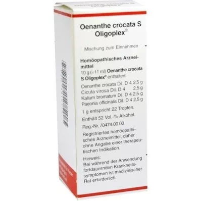 Oenanthe croca s oligoplex liquidum, 50 ml Oenanthe croca s oligoplex liquidum, 50 ml