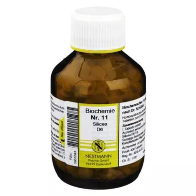 BIOCHEMIE 11 Silicea D 6 compresse, 400 pz BIOCHEMIE 11 Silicea D 6 compresse, 400 pz