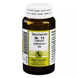 BIOCHEMIE 12 Calcio solforico D 6 compresse, 100 pz