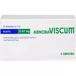 ABNOBAVISCUM Aceris 0,02 mg fiale, 21 pz