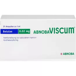 ABNOBAVISCUM Betulae 0,02 mg fiale, 21 pz