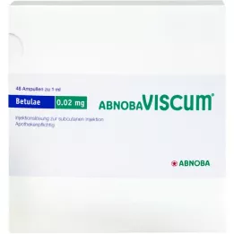 ABNOBAVISCUM Betulae fiale da 0,02 mg, 48 pz