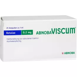 ABNOBAVISCUM Betulae fiale da 0,2 mg, 21 pz