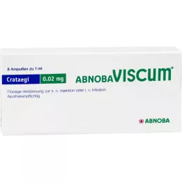 ABNOBAVISCUM Fiale di Crataegi 0,02 mg, 8 pz