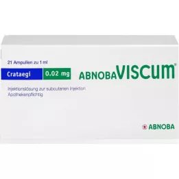 ABNOBAVISCUM Fiale di Crataegi 0,02 mg, 21 pz