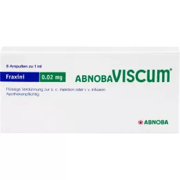 ABNOBAVISCUM Fraxini 0,02 mg fiale, 8 pz