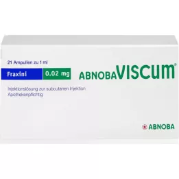 ABNOBAVISCUM Fraxini 0,02 mg fiale, 21 pz