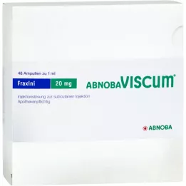 ABNOBAVISCUM Fraxini fiale da 20 mg, 48 pz